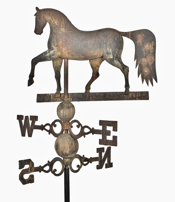 FORMAL ROCHESTER HORSE- CAST IRON 