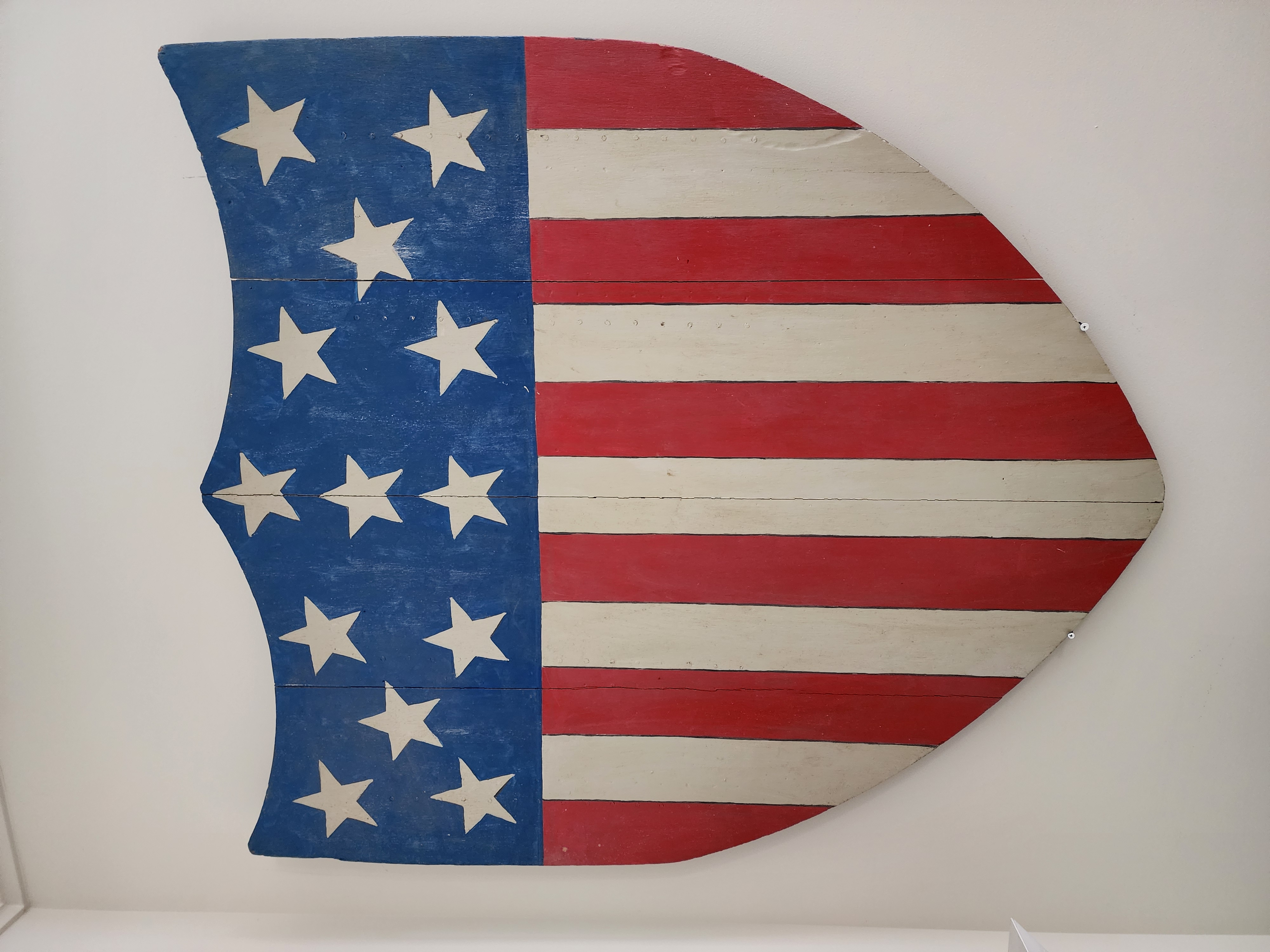 LARGE WOOD SHIELD