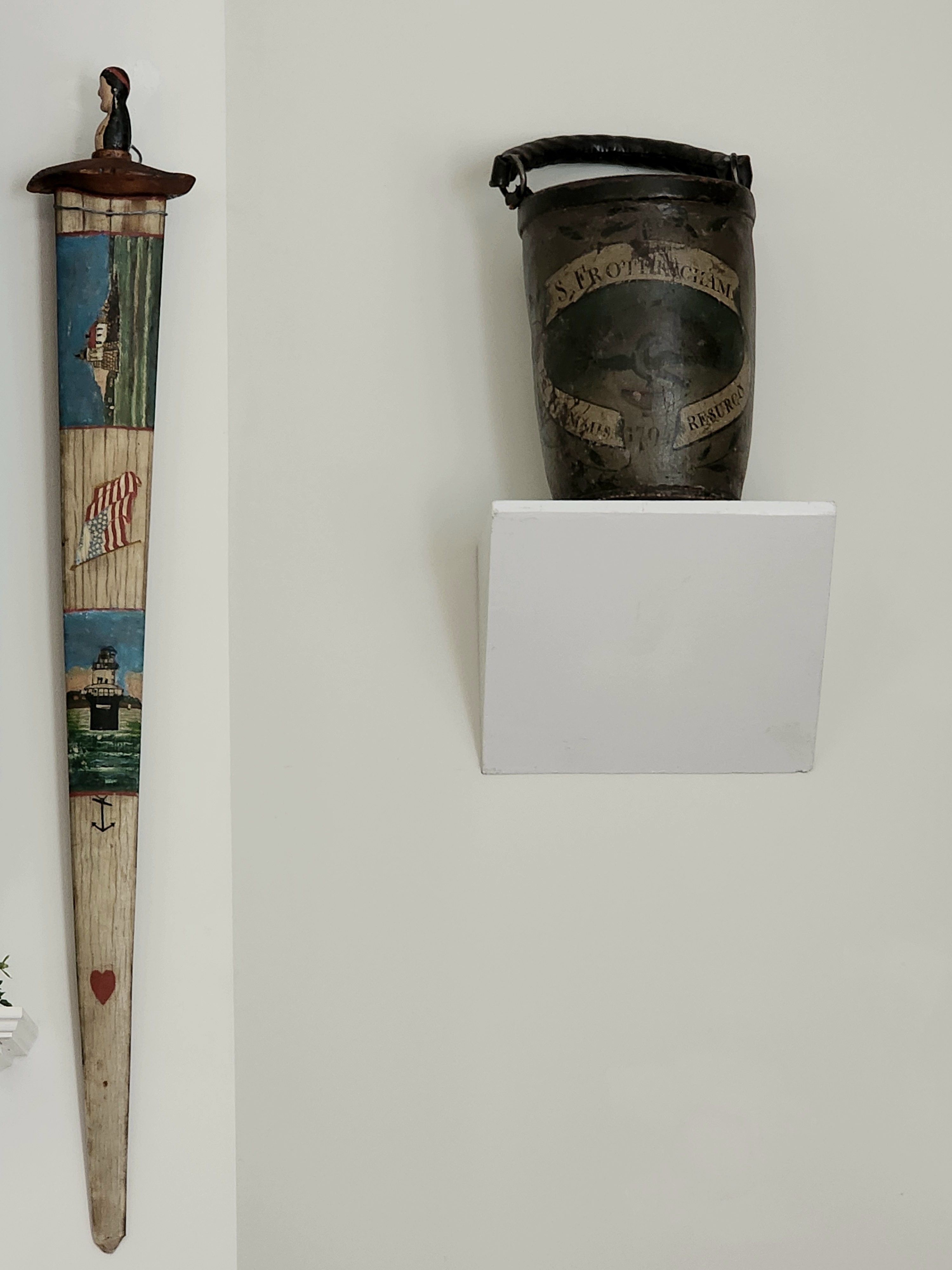 DECORATED SWORDFISH BILL WITH CARVED HANDLE