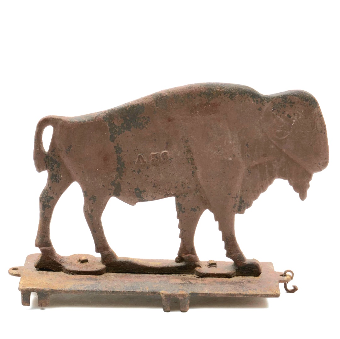 ORIGINAL BUFFALO WINDMILL WEIGHT WITH BASE 