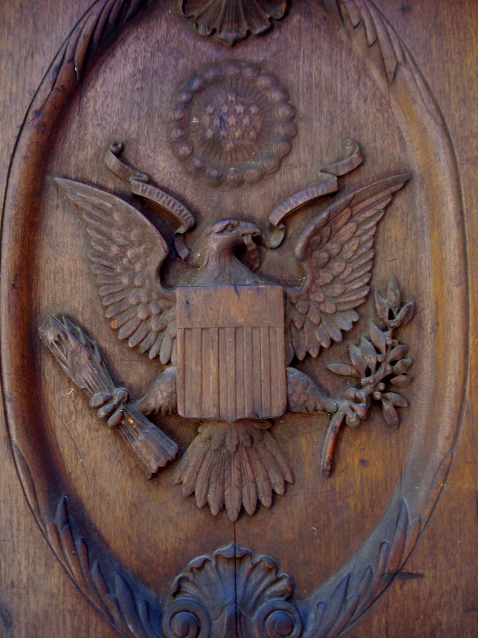 GANGWAY  BOARD IMAGE OF GREAT SEAL