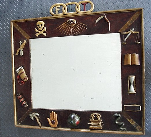 LODGE FRAME-MIRROR AND 15 LODGE ICONS