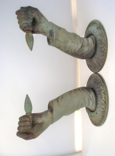 PAIR OF ARMS WITH HANDS